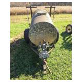 Towable poly Tank Sprayer Trailer