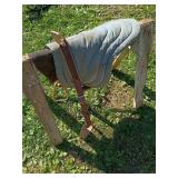18" Padded Horse Saddle