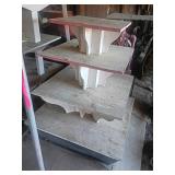 Wood Produce Stand Display 42x42x52