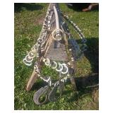 Horse Harness Set with Metal Hames