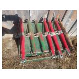 Six Wood and Steel Singletrees