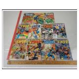 *11 MARVEL THE MIGHTY THOR COMICS