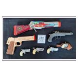 Vintage toy gun collection