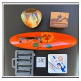 Vintage items-Rushmore pottery pot