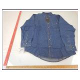 NEW-MED-RIVERS END COTTON BUTTON UP SHIRT