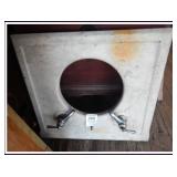 VINTAGE STONE SINK TOP 24'W x 22'L