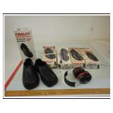 PVC OVERSHOES AND EARMUFFS