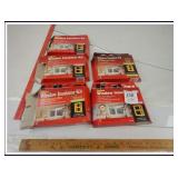 TWO NEW THREE USED WINDOW INSULATOR KITS