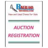 REQUIRED REGISTRATION INFORMATION TO BID