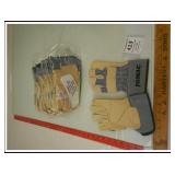 12-NEW-PAIRS OF JOMAC LEATHER GLOVES