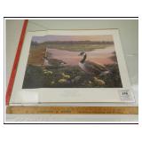 NEW LIFE IN THE MARSH ARTHUR G ANDERSON PRINT-BENT