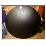 CIRCULAR CARD TABLE NO LEGS 48' CIRCUMFERENCE
