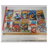 *10 ASSORTED MARVEL COMICS-HAWKEYE-LUKE CAGE-NOVA