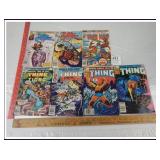 *7 MARVEL COMICS-THE THING-IRONMAN-DARK CRYSTAL