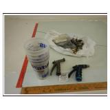 CUPS-HOSE NOZZLES- CLAMPS