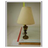 BRASS LAMPS WORKS - NEEDS NEW SHADE