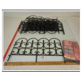 PLASTIC GARDEN FENCE AND WEED BARRIER