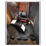 BRIGGS AND STRATTON SNOWBLOWER - IN TRAILER