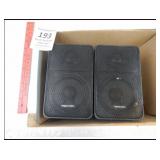 PAIR OF REALISTIC MINIMUS 7 OUTDOOR SPEAKERS