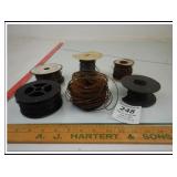 6 SPOOLS OF asst WIRE
