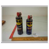 TWO CANS OF WD40
