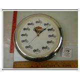 HARLEY DAVIDSON CLOCK- WORKS