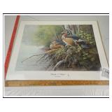 WOODS N WATER LES DIDIER PRINT-SIGNED