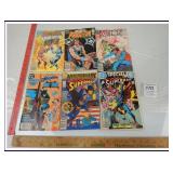 *6 DC COMICS-SUPERMAN-BATMAN-ARION