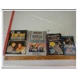 4 STAR TREK BOOKS