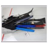 VARIETY OF ICE SCRAPERS