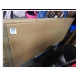 5 PIECES OF PRESS BOARD 69'L x 30'W 3/4' THICK