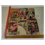 *MARVEL COMICS 4 AVENGERS AND 2 MARVELS HEROS