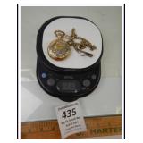 *TIMBER CREEK POCKET WATCH-QUARTZ NOT TESTED JAPAN