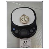 VINTAGE POCKET WATCH CADILLAC SWISS MADE 17 JEWELS