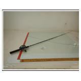 SHAKESPEARE REEL AND WORM GEAR ROD