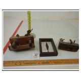 VINTAGE SHIVERICK SCREW ARM WOODEN PLOW PLANER