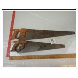 TWO HAND SAWS
