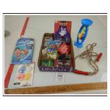 ASSORTED KIDS ITEMS AND TOYS