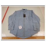 NEW-SMALL COTTON BUTTON UP SHIRT