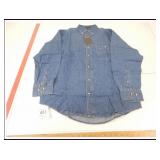 NEW-MED-RIVERS END COTTON BUTTON UP SHIRT