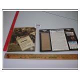 SUPER BOWL 1 TICKET AND PLAQUE-JAMARCUS RUSSELL