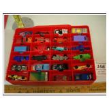 HOT WHEELS CASE WITH CARS