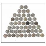JEFFERSON NICKELS-1953-S TO 1964-QTY 50