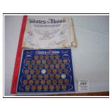 *STATE OF THE UNION 50 STATE SOLID BRONZE COIN SET