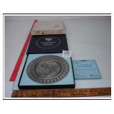 INTERNATIONAL PEWTER LIMITED EDITION PRESIDENTIAL