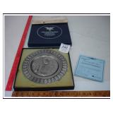 INTERNATIONAL PEWTER LIMITED EDITION PRESIDENTIAL