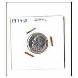 1974-D ROOSEVELT DIME - UNCIRCULATED