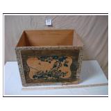 ANTIQUE VINTAGE JAPANESE TEA BOX-CRATE