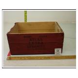 ATLAS EXTRA DYNAMITE ANTIQUE WOOD CRATE