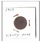 **1910 LIBERTY HEAD V-NICKEL